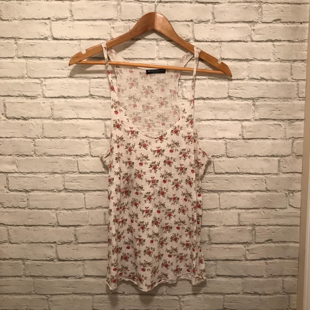 Floral Slouchy Tank